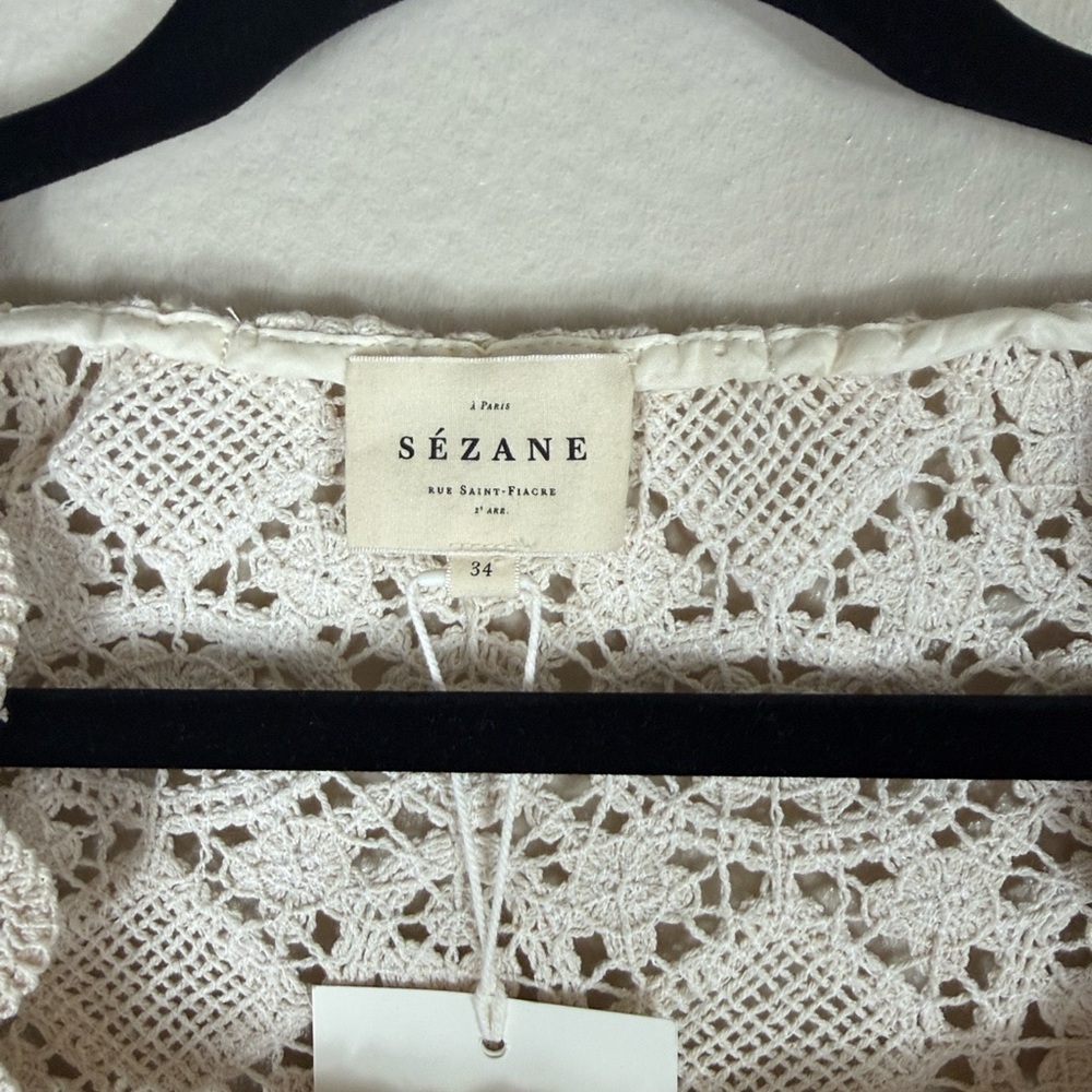 Sézane Alvere Lace Blouse - Picture 7 of 11